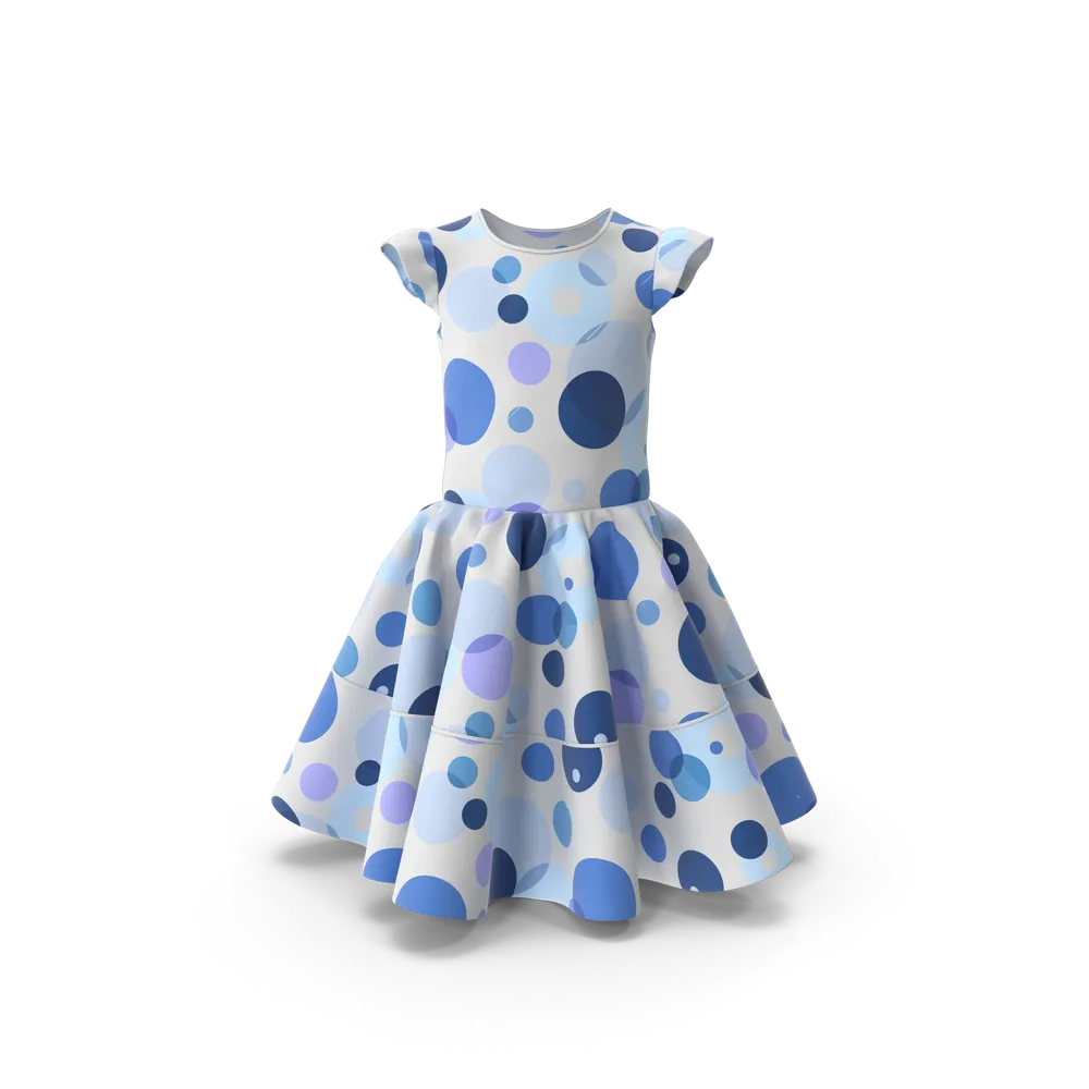 Vestido Azul Vuelo