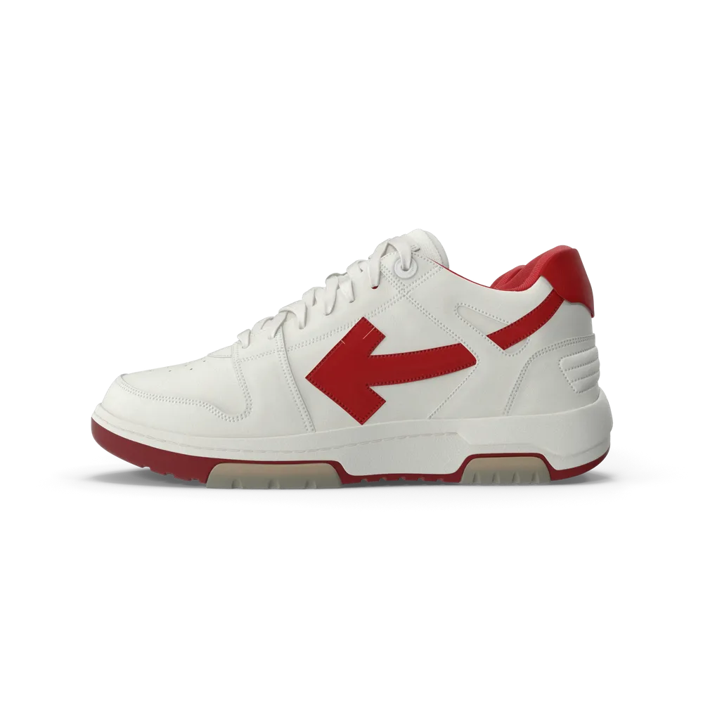 Zapatillas Urbanas Blanco y Rojo